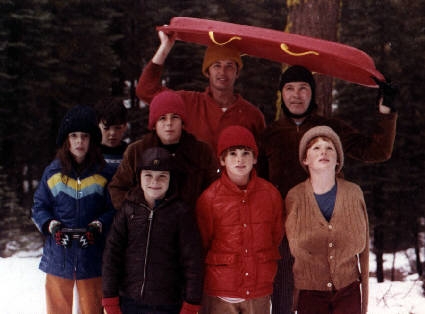 1970s A couple Wilson kids with the Coles - snowday!.jpg